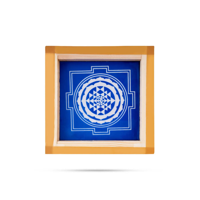Rangoli Stencil - 5 X 5 Inches | Sri Chakram Design / Sacred Kolam Design/ Reusable Floor Rangoli Stencil