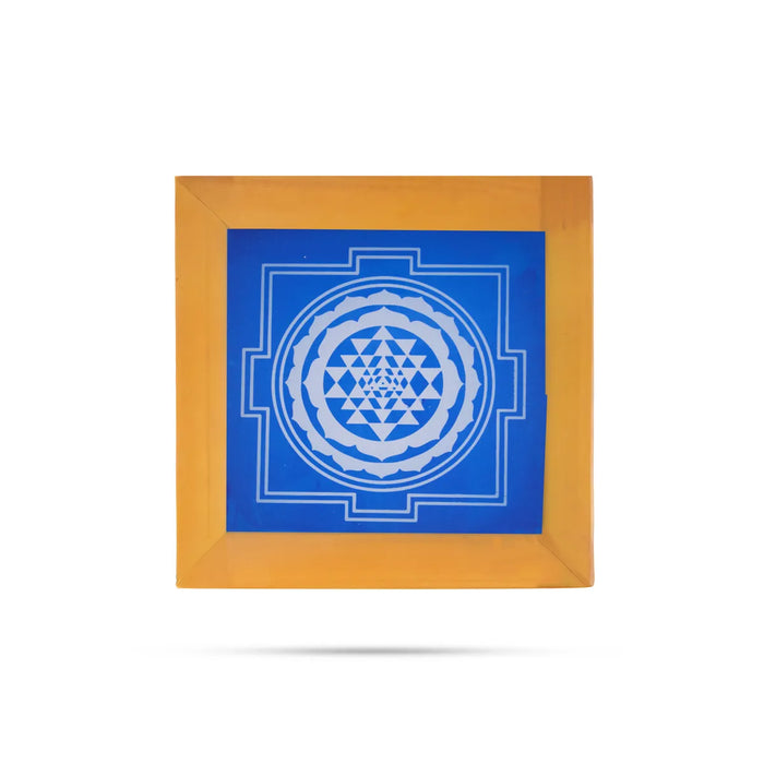 Rangoli Stencil - 5 X 5 Inches | Sri Chakram Design / Sacred Kolam Design/ Reusable Floor Rangoli Stencil