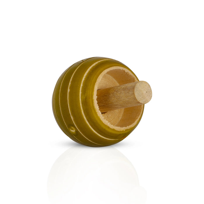 Hand Spinning Top Toy - 1.5 x 1 Inches | Wooden Toy for Kids