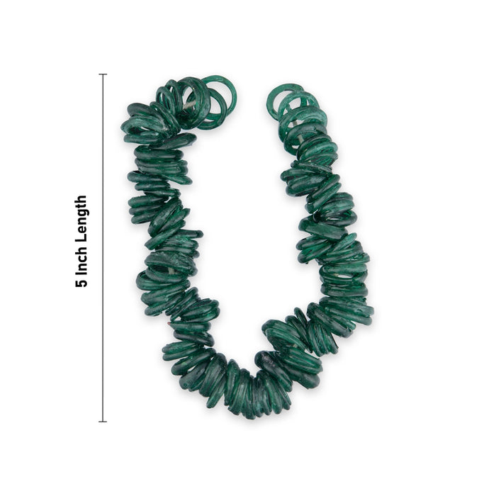 Bangle Hara - 5 Inches | Green Colour Bangle Mala/ Valaiyal Malai/ Bangle Garland for Deity