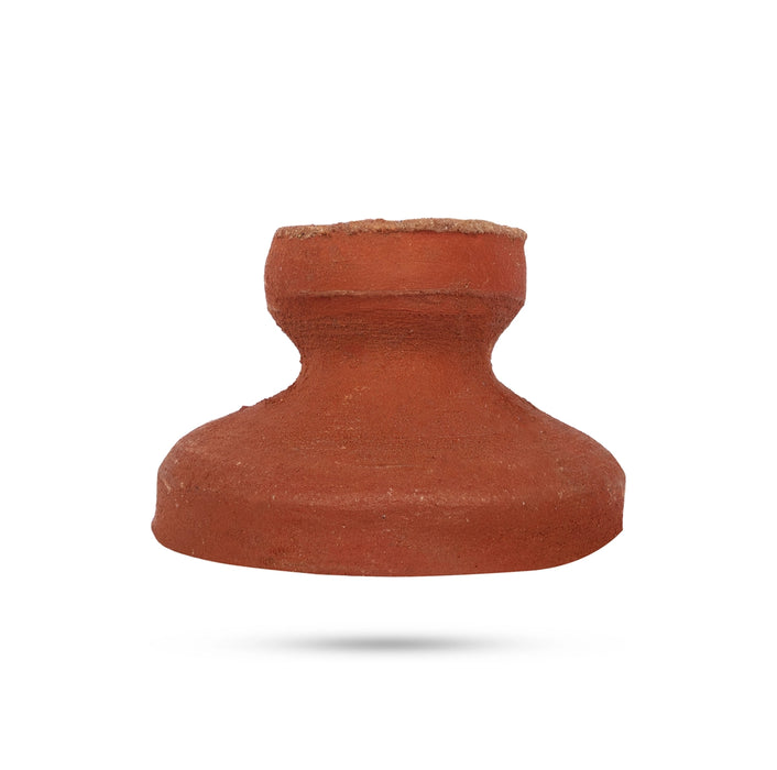 Paaligai Plate - 2.5 x 3 Inches | Clay Lid/ Earthenware Lid/ Clay Plate