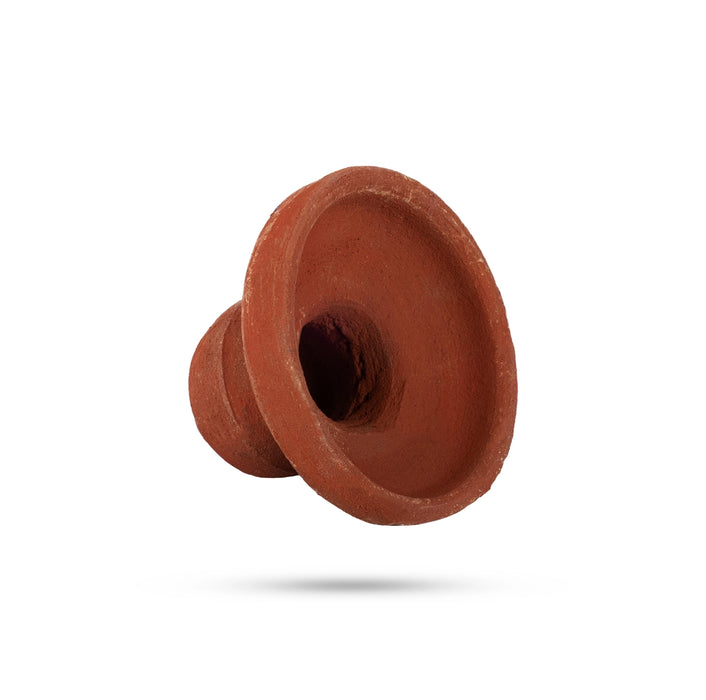 Paaligai Plate - 2.5 x 3 Inches | Clay Lid/ Earthenware Lid/ Clay Plate