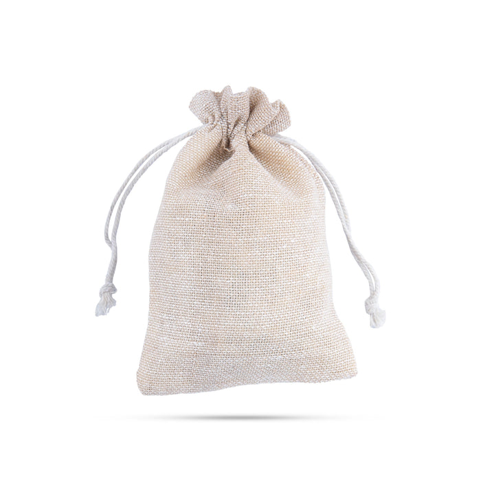 Thamboolam Bag Set - 4 x 6 Inches | 10 Pcs/ Cotton Jute Design Tambula Bag/ Potli Bag for Wedding