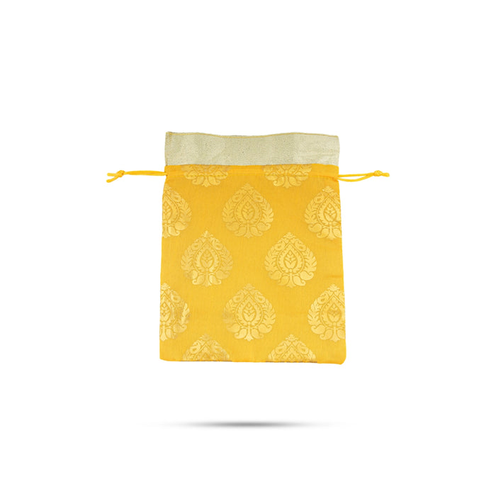 Thamboolam Gift Bag Set - 7 x 5 Inches | 5 Pcs/ Reusable Gift Bag / Tambulam Carry Bag for Weddings