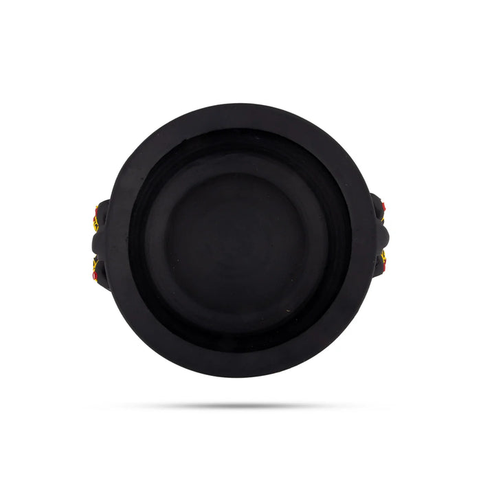 Terracotta Uruli - 3 x 7.5 Inches | Clay Urli/ Flower Pot for Home Decor