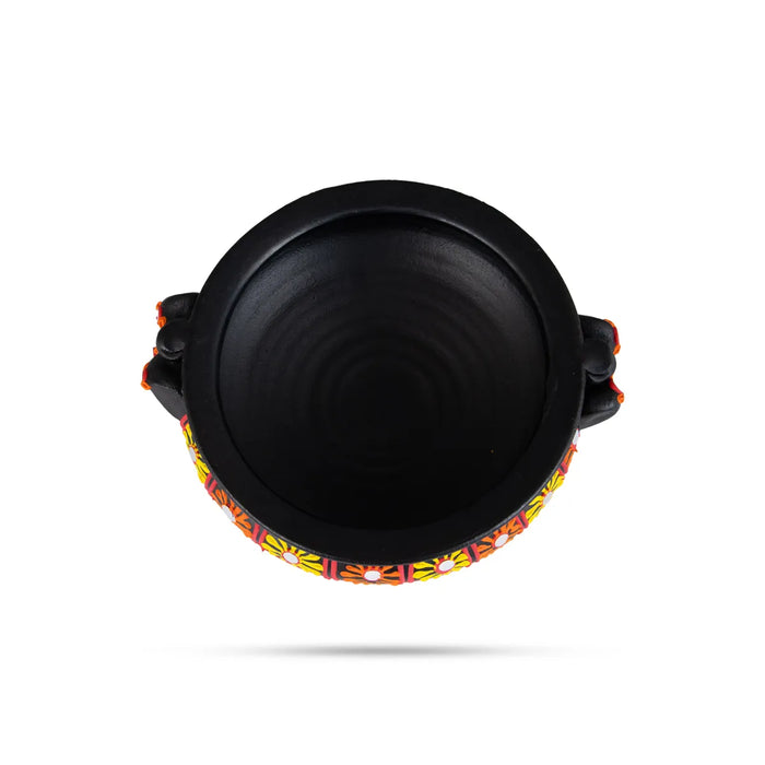 Terracotta Uruli - 2 x 4.5 Inches | Clay Flower Pot/Decorative Urli/Traditional Bowl for Festive Décor