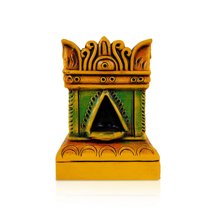 Tulasi Maadam Terracotta Golu Bommai - 9 x 7 Inches | Giri Golu Doll/ Navaratri Gombe/ Navratri Decor