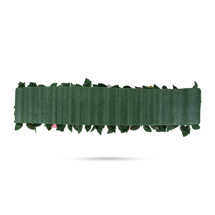 Artificial Flower Wall Panel - 56 x 12 Inches | Carnation Flower Door Hanging/ Artificial Flower Panel for Home