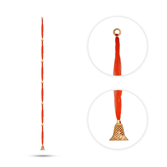 Side Toran - 69 Inches | Net Thoranam/ 10 Pcs Set/ Door Hanging Toran for Home Entrance Decor