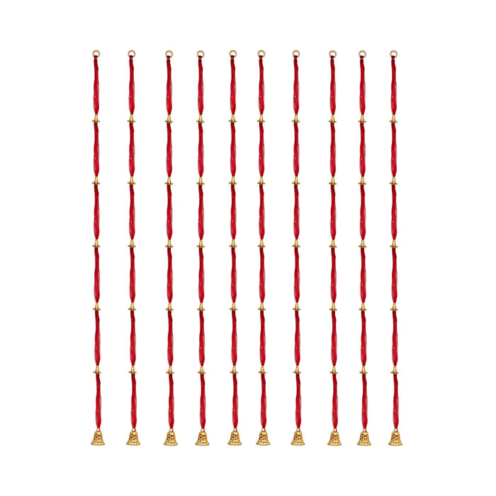 Side Toran - 69 Inches | Net Thoranam/ 10 Pcs Set/ Door Hanging Toran for Home Entrance Decor