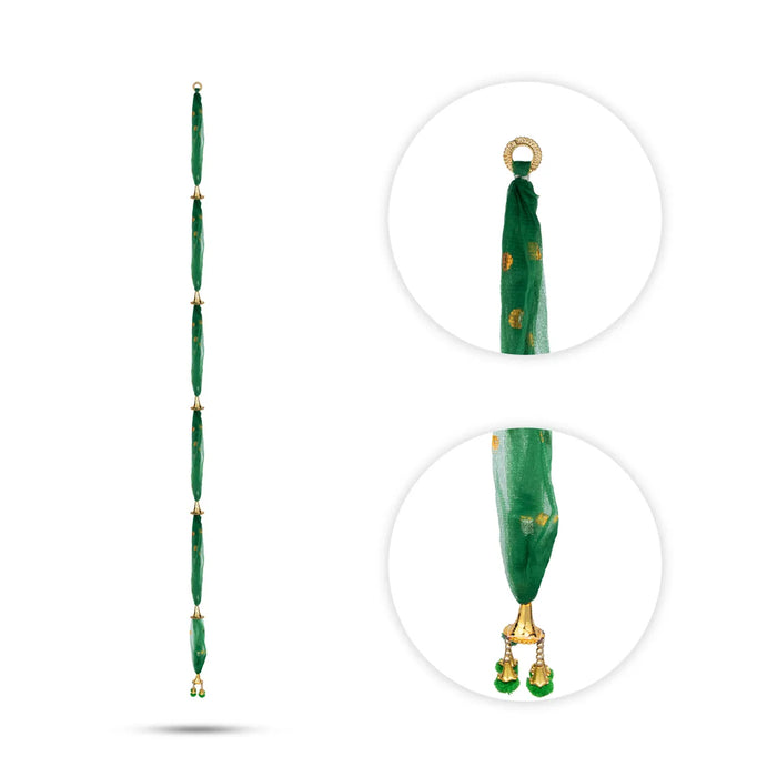 Side Toran - 69 Inches | Net Thoranam/ 10 Pcs Set/ Door Hanging Toran for Home Entrance Decor