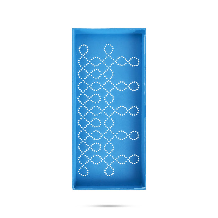 Rangoli Stencil - 2.5 x 6 Inches | 6 Pcs/ Kolam Stencil / Dotted Design Achu / Muggulu Stencil for Home Decor