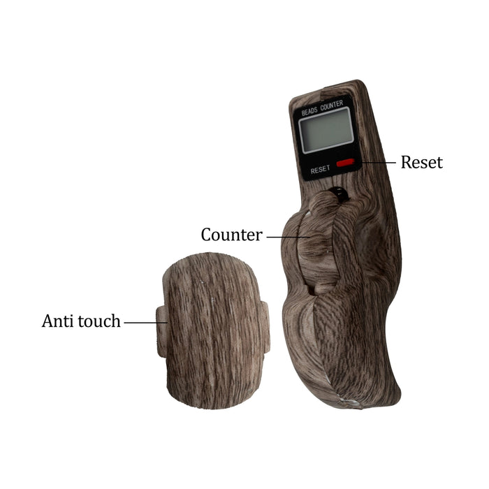 Digital Counter - 4 x 1 inches | Japa Counting Machine/ Digital Counter Display for Chanting & Tally Use