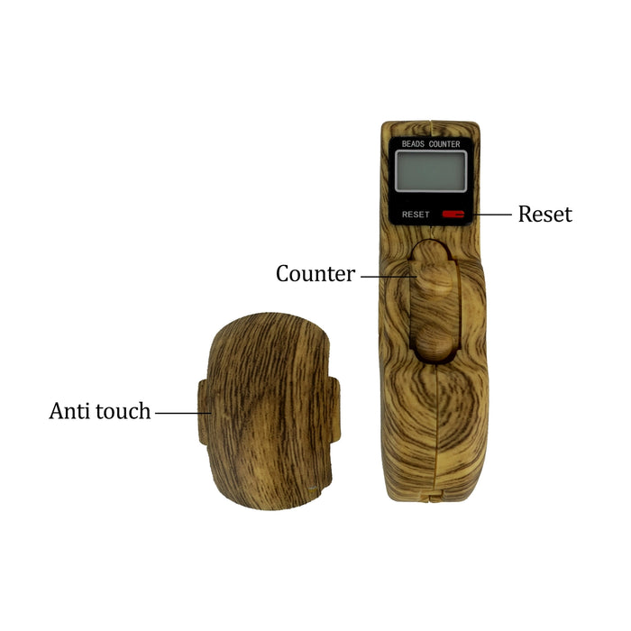 Digital Counter - 4 x 1 inches | Japa Counting Machine/ Digital Counter Display for Chanting & Tally Use