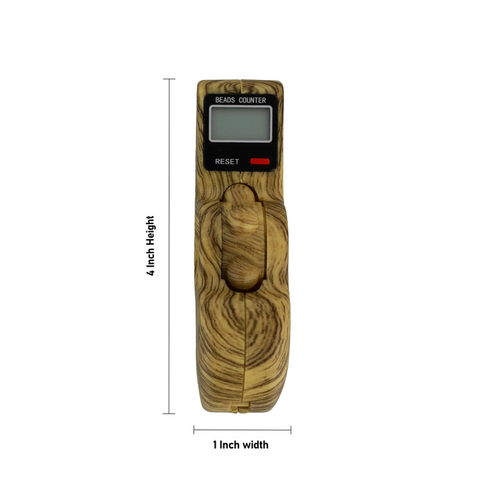 Digital Counter - 4 x 1 inches | Japa Counting Machine/ Digital Counter Display for Chanting & Tally Use