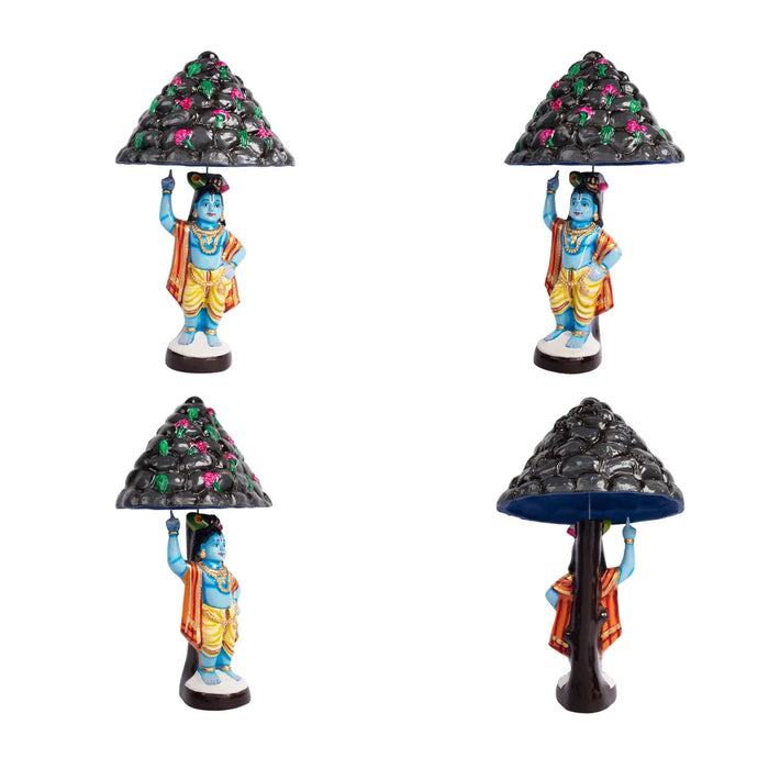 Govardhana Giri Paper Mache Golu Bommai Set - 18 Inches | Giri Golu Doll/ Navaratri Golu Bomma/Gombe/Bommai