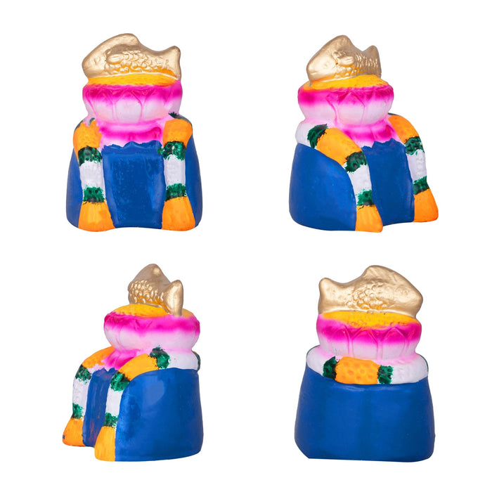 Kuberan Paper Mache Golu Bommai Set - 12 x 9 Inches | Giri Golu Doll/ Navaratri Golu Bomma/Bommai/Gombe