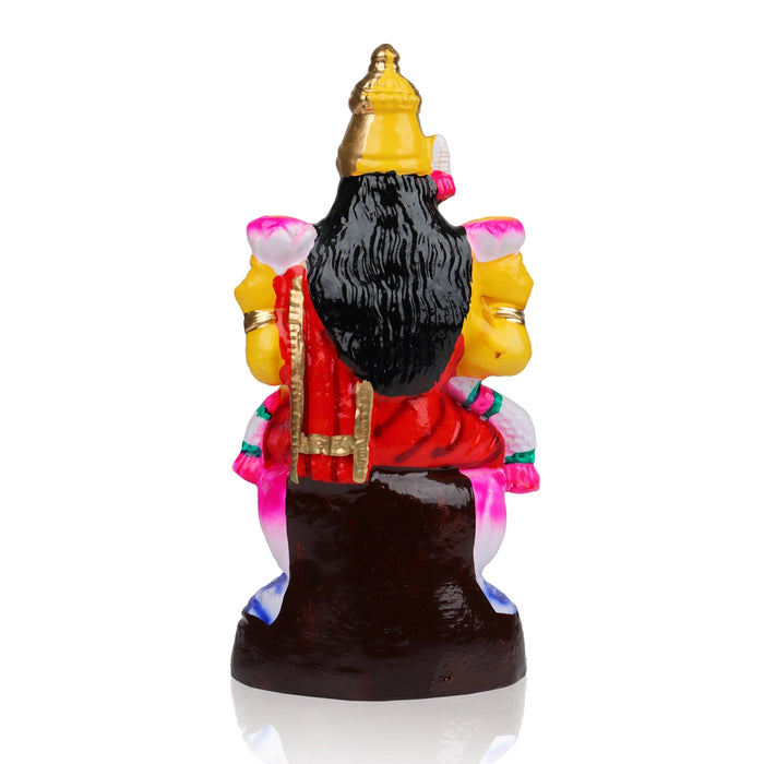 Lakshmi Clay Golu Bommai - 10 inches | Giri Golu Doll / Navaratri Golu Bomma / Gombe / Bommalu