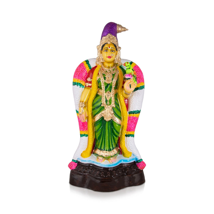 Andal Paper Mache Golu Bommai - 18 x 7 Inches | Giri Golu Doll/ Navaratri Golu Bomma/Gombe/Bommai