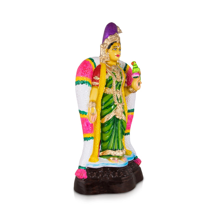 Andal Paper Mache Golu Bommai - 18 x 7 Inches | Giri Golu Doll/ Navaratri Golu Bomma/Gombe/Bommai