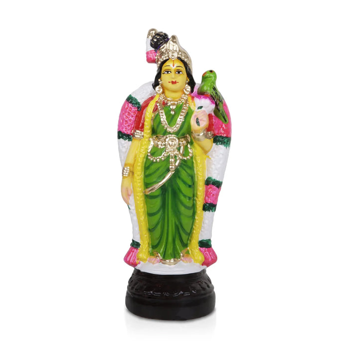 Andal Paper Mache Golu Bommai - 10 x 4 Inches | Giri Golu Doll/ Navaratri Golu Bomma/Gombe/Bommai