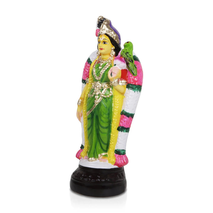 Andal Paper Mache Golu Bommai - 10 x 4 Inches | Giri Golu Doll/ Navaratri Golu Bomma/Gombe/Bommai