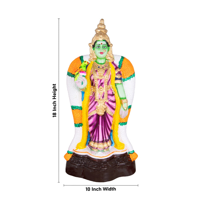 Meenakshi Paper Mache Golu Bommai - 18 x 10 Inches | Giri Golu Doll/ Navaratri Golu Bomma/Gombe/Bommai