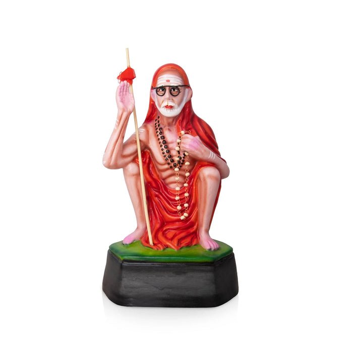 Kanchi Maha Periyava Paper Mache Golu Bommai - 10 X 6 Inches | Navaratri Gombe/ Giri Golu Doll/ Navratri Decor