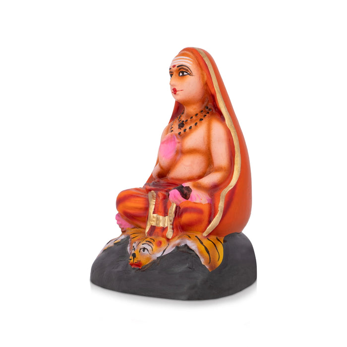 Adi Shankara Paper Mache Golu Bommai - 6 Inches | Giri Golu Doll/ Navaratri Golu Bomma/Gombe/Bommai