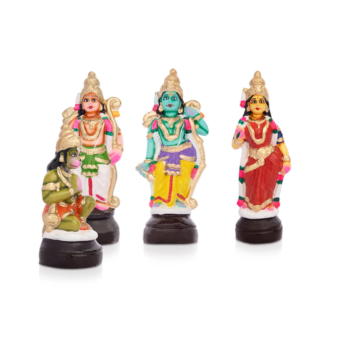 Ramar Clay Golu Bommai Set - 9 Inches | Giri Golu Doll/ Navaratri Golu Bomma/Gombe/Bommai