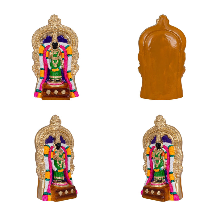Annamalaiyar Unnamalai Amman Paper Mache Golu Bommai Pair - 12 X 8 Inches | Giri Golu Doll/ Navratri Gombe