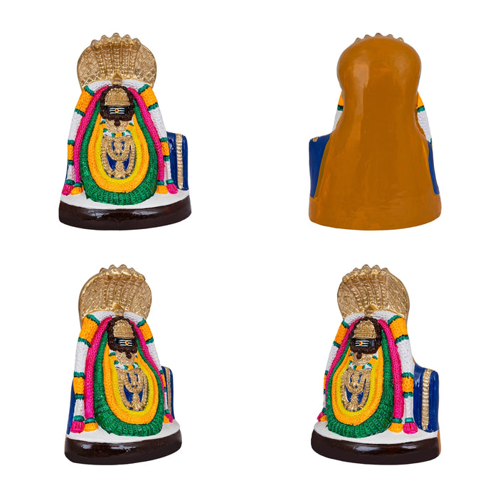 Annamalaiyar Unnamalai Amman Paper Mache Golu Bommai Pair - 12 X 8 Inches | Giri Golu Doll/ Navratri Gombe