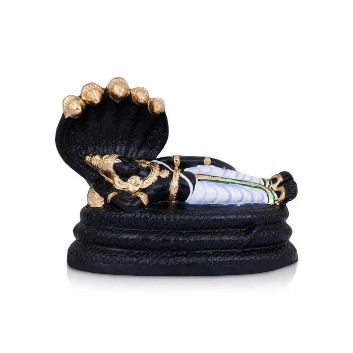 Ranganathar Statue Paper Mache Golu Bommai- 10 X 12.5 Inches | Navaratri Golu Gombe/Giri Golu Doll/Navratri Decor