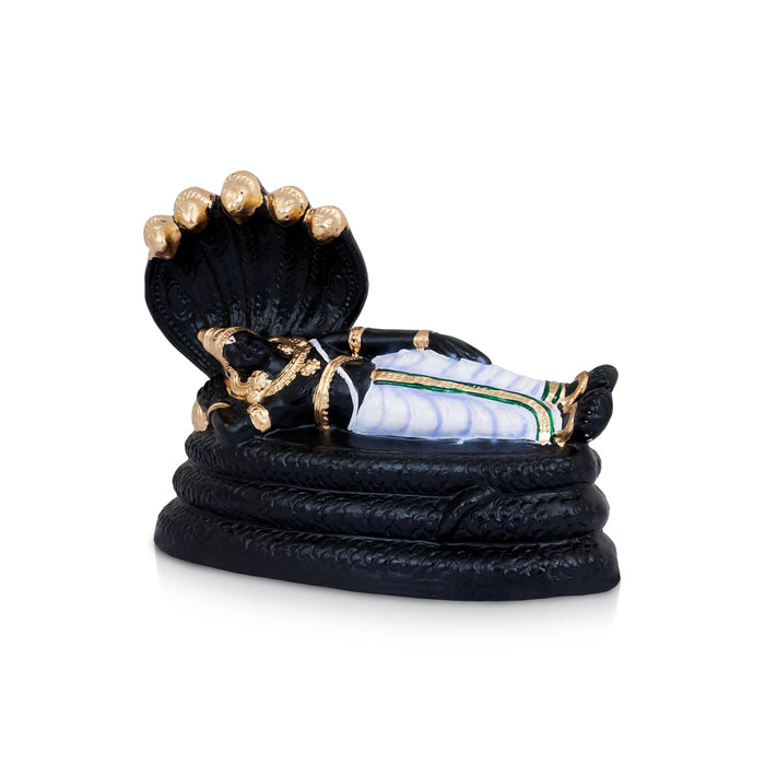 Ranganathar Statue Paper Mache Golu Bommai- 10 X 12.5 Inches | Navaratri Golu Gombe/Giri Golu Doll/Navratri Decor