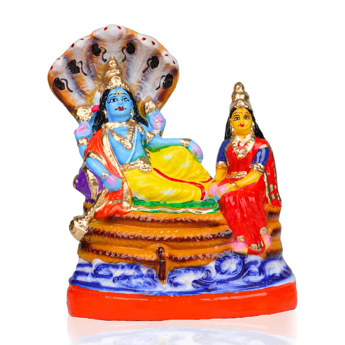 Ranganathar Clay Golu Bommai - 8.5 x 7 Inches | Giri Golu Doll/ Navaratri Golu Bomma/Gombe/Bommai