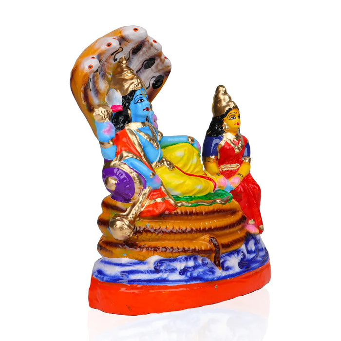 Ranganathar Clay Golu Bommai - 8.5 x 7 Inches | Giri Golu Doll/ Navaratri Golu Bomma/Gombe/Bommai