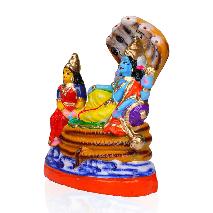 Ranganathar Clay Golu Bommai - 8.5 x 7 Inches | Giri Golu Doll/ Navaratri Golu Bomma/Gombe/Bommai