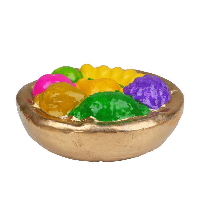 Satyanarayana Idol Pooja Clay Golu Bommai Set - 10 X 5.5 Inches | Navaratri Golu Gombe/ Giri Golu Doll