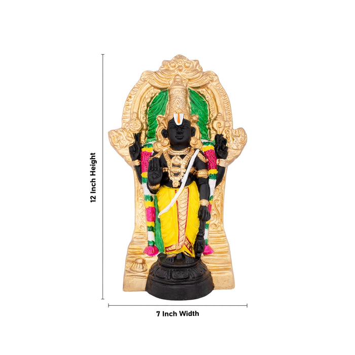 Athi Varadar Paper Mache Golu Bommai - 12 Inches | Giri Golu Doll/ Navaratri Golu Bomma/Gombe/Bommai