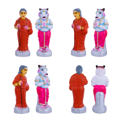 Thiruvilayadal Clay Golu Bommai Set - 9 x 6 Inches | Giri Golu Doll/ Navaratri Golu Bomma/ Dasara Doll - Clay Golu Bommai | Giri USA