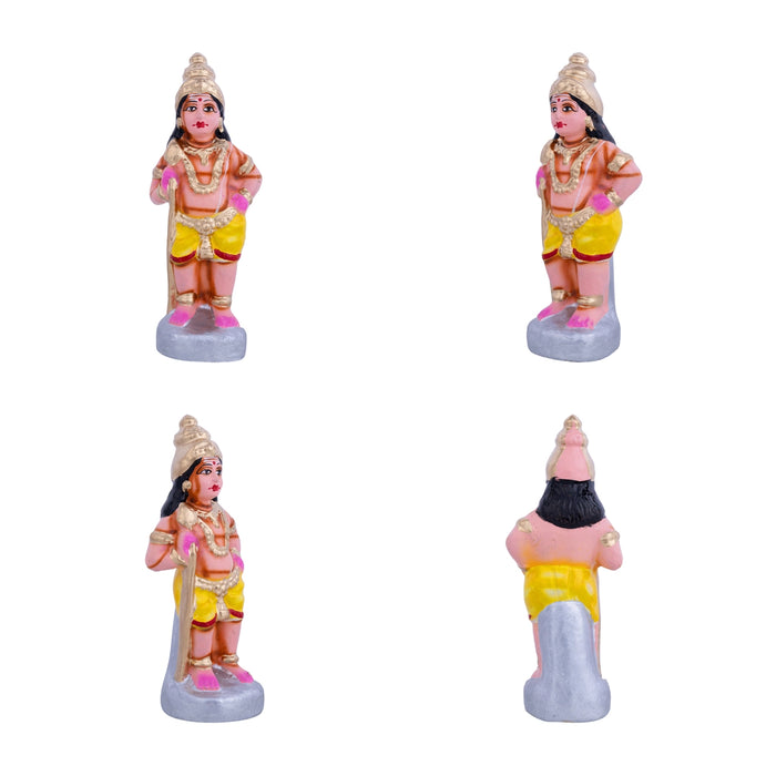Thiruvilayadal Clay Golu Bommai Set - 9 x 6 Inches | Giri Golu Doll/ Navaratri Golu Bomma/ Dasara Doll