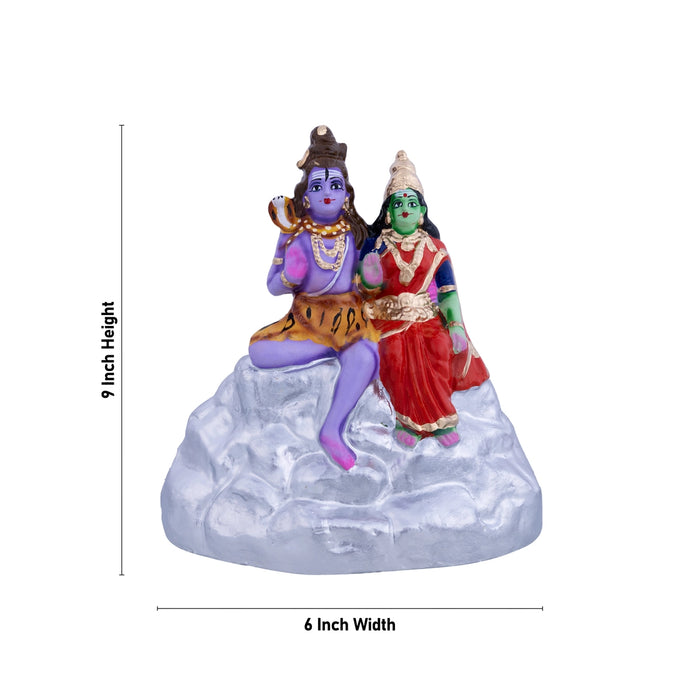 Thiruvilayadal Clay Golu Bommai Set - 9 x 6 Inches | Giri Golu Doll/ Navaratri Golu Bomma/ Dasara Doll