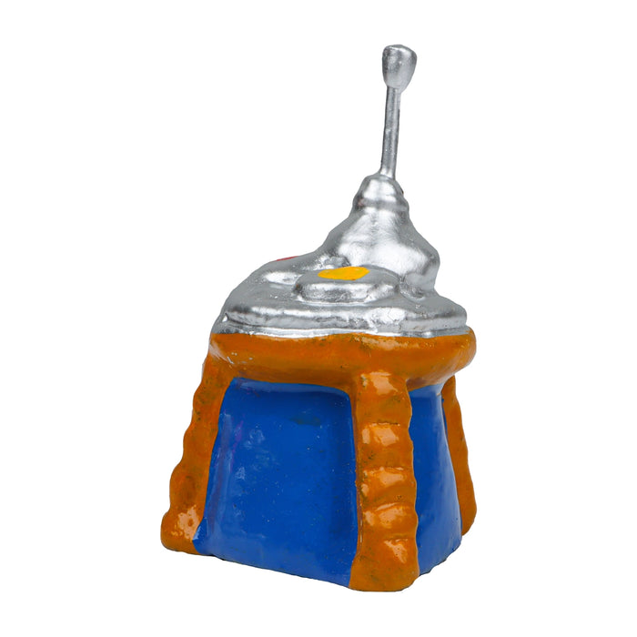 Valaikappu Clay Golu Bommai Set - 8 x 4 Inches | 17 Pcs/ Giri Golu Doll/ Navaratri Golu Bomma/ Bommai