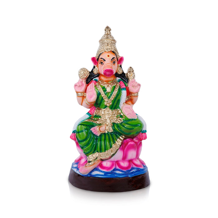Varahi Amman Statue Paper Mache Golu Bommai - 15 X 7 Inches | Giri Golu Doll/ Navaratri Gombe/ Navratri Decor