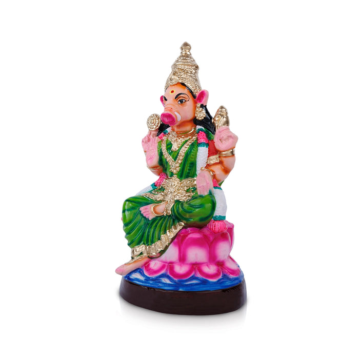 Varahi Amman Statue Paper Mache Golu Bommai - 15 X 7 Inches | Giri Golu Doll/ Navaratri Gombe/ Navratri Decor