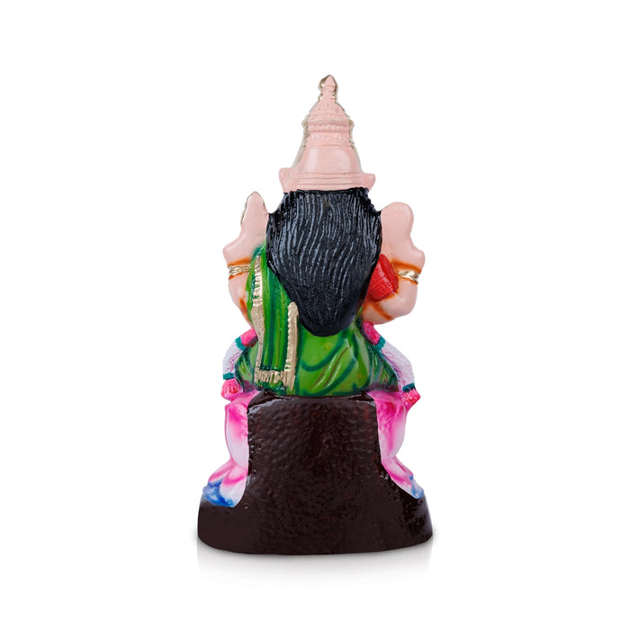Varahi Amman Statue Paper Mache Golu Bommai - 15 X 7 Inches | Giri Golu Doll/ Navaratri Gombe/ Navratri Decor