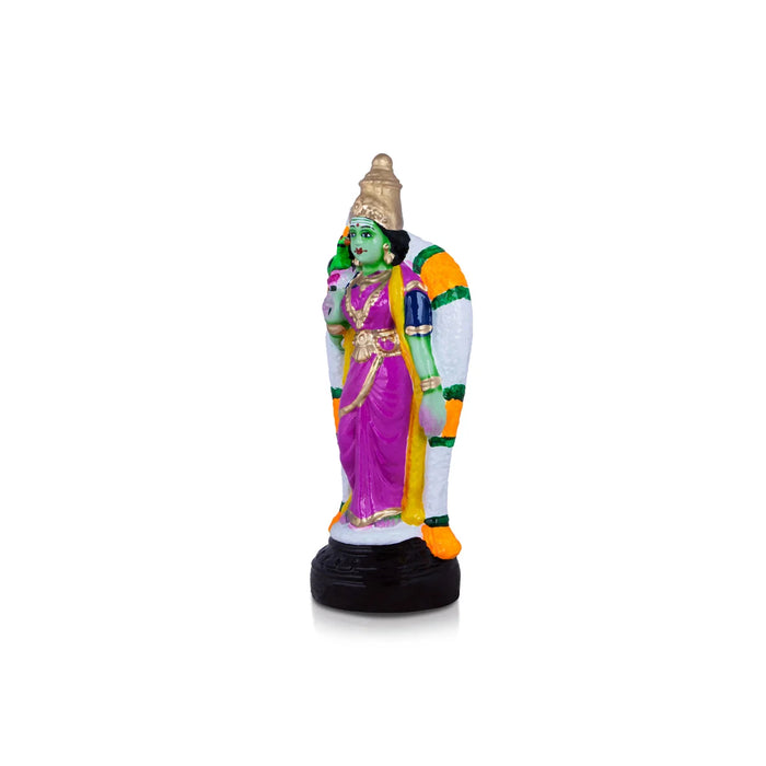 Abhirami Clay Golu Bommai - 10 x 6 Inches | Giri Golu Doll/ Navaratri Golu Bomma/Gombe/Bommai