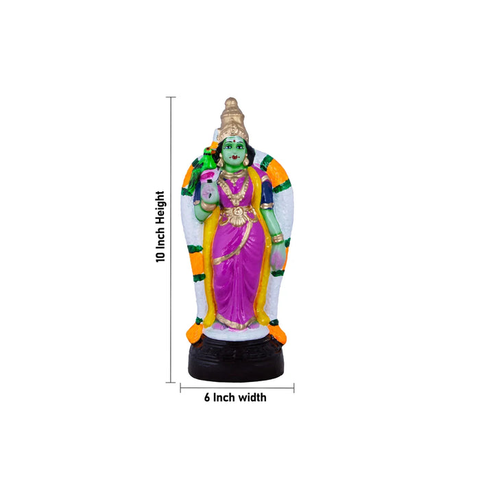 Abhirami Clay Golu Bommai - 10 x 6 Inches | Giri Golu Doll/ Navaratri Golu Bomma/Gombe/Bommai