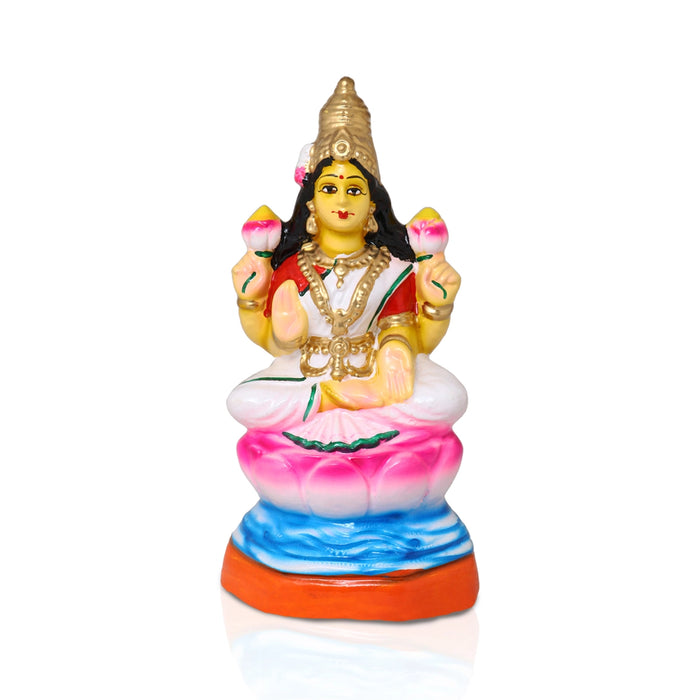 Ashtalakshmi Paper Mache Golu Bommai Set - 9 x 6.5 Inches | Giri Golu Doll/ Navaratri Golu Bomma/Gombe/Bommai