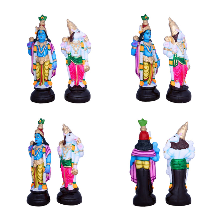Dashavataram Paper Mache Golu Bommai Set - 14 x 5 Inches | Giri Golu Doll/ Navaratri Golu Bomma/Gombe/Bommai